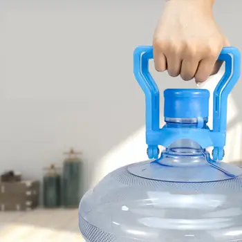 1TK Plastikust Pudelivett Hakkama Energiasäästu Paksem Vee Käepide Ämbri Vee Tõste Seade Viia Villitud Pumpamise Seade U3
