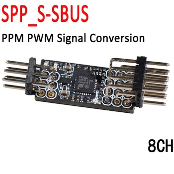 26X11mm JHEMCU SPP-S 15A 3.3-20V 8CH Signaali Konverter Moodul PPM PWM SBUS Signaali Konverteerimine FLYSKY FRSKY Vastuvõtjad DIY Osad