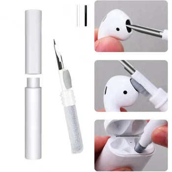 3 in 1 Earbuds Cleaner Kit Bluetooth Kõrvaklapid Puhastus Vahend Airpods Pro 3 2 1 Vastupidav Puhta Pintsli või Pliiatsi jaoks Xiaomi Airdots