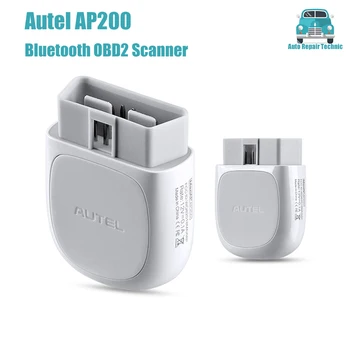 Autel AP200 Bluetooth-OBD2 Scanner Auto-Koodi Lugeja Täielik Diagnostika Vahendid, 19 Teenus PK MK808BT AP200M