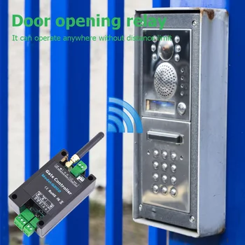 G202 4G GSM Värava Värava ukseavaja Relee Lüliti Mobiiltelefoni Ukse pulti Tasuta DC9-24V 8850/900/1800/1900 MHz