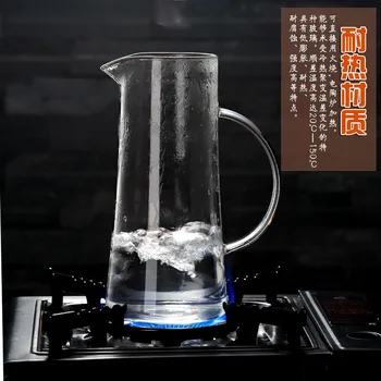 Gao Peng Räni Klaas Leibkonna Külma Veekeetja kuumakindel Suur Pot Läbipaistev Cup Tiheneb Vee Pudel Minu Loominguline