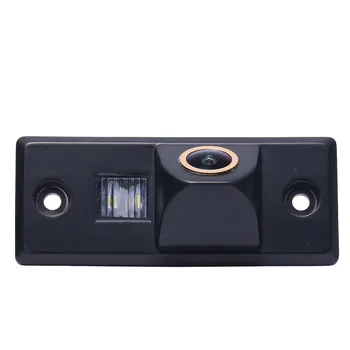HD CCD Fisheye Objektiiv 1280*720 Pikslit Sõiduki Reverse Backup kaamera Passat Sharan Bora Skoda Scirocco Fabia 2008 - 2014
