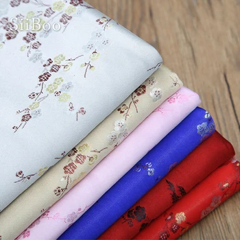 Hiina odavad fabrc elegantne lilleline jacquard brocade kangast kleit mantel DIY rõivad tissu telas tecidos stoffens lõng SP5393