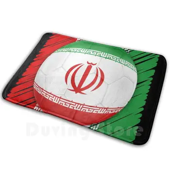 Iraani Jalgpalli Lipu Vaip Vaip Vaip Padi Pehme Iran Iraani Riigi Lipu Konkurentsi Jalgpall Jalgpall Pall Sport