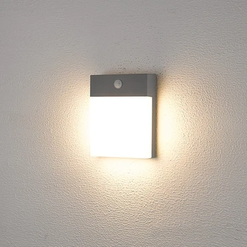 LED väljas Valgust Seina Lamp PIR Liikumisandur Inimeste Induktsiooni Sissepääs & Vahekäiguga Sconce seinavalgusti Väljas engineering