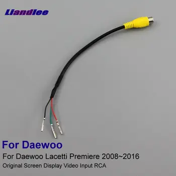 Liandlee Jaoks Daewoo Lacetti Esietendus 2008-2016 Originaal Sisendi RCA Juhe Tagumine Kaamera Lüliti Adapter Connector Cable