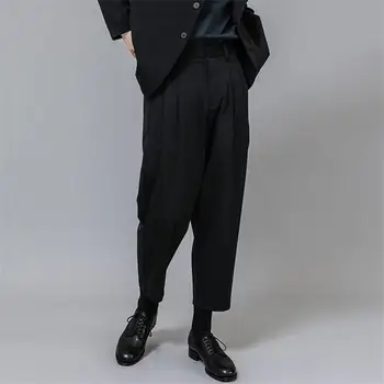 Meeste Vabaaja Püksid Capris suvel 2021 uus lihtne klassikaline mood kaunistamiseks trend püksid