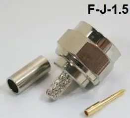 RF-SMA Pistik F Tüüp F-J-1.5 mees,Coaxial pistik traadita ruuteri Antenn Uus ja originaal