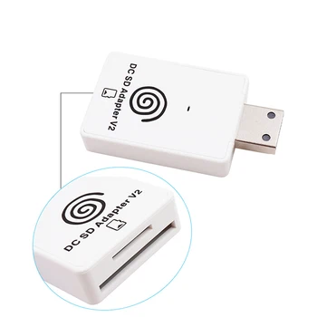 SD-Kaardi Lugeja Converter Sega SM Dreamcast TF Kaart Mängu Mängija Adapter CD-Elektrooniline Masin Tarvikud