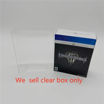 Selge, läbipaistev kast PS4 Kingdom Hearts Limited Edition Exclusive Collection Selge, ladustamise kaitsva Display Box