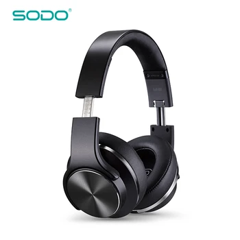 SODO MH5 Traadita Kõrvaklappide Kokkupandav Bluetooth-ühilduva 5.0 Stereo Peakomplekt Juhtmega või Juhtmeta Kõrvaklapid koos Mikrofoniga Toeta TF Kaart