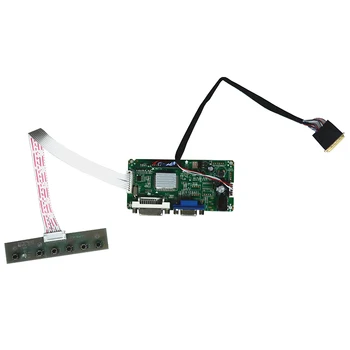 Tasuta Kohaletoimetamine DVI-DVA LCD Kontrolleri Draiver Juhatuse LVDS Kit 15,6 tolline B156XW02 V. 0 1366x768 LED Paneel