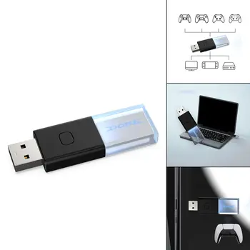 Traadita USB-Adapteriga Ühilduvaid Converter for Windows PC PS5 jaoks Switch Pro jaoks Üks S/x Kontrollerid