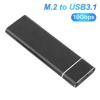 USB-3.1 M2 NVME PCle SSD Ruum Kõvakettal Juhul, HDD Box Adapter Sülearvuti, Väline kõvaketas, Juhul Корпус HDD