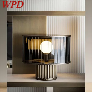 WPD Kaasaegne Tabel Lamp LED Loominguline Klaasi Ring Vintage Laud Tuli Koju Magamistuba Öö Decor