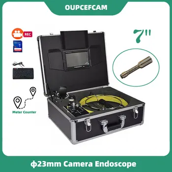 φ23mm Kaamera Äravool Kanalisatsiooni Toru Kontrolli Endoscope Süsteem 7